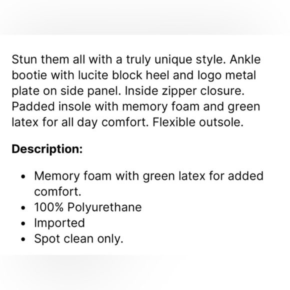 BCBGENERATION AXTON ANKLE BOOTIES TAN BLOCK HEEL PADDED MEMORY FOAM 5… - Picture 6 of 6